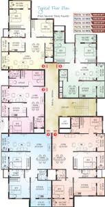 Project Image of 980.0 - 1600.0 Sq.ft 2 BHK Apartment for buy in Parijatha Residency