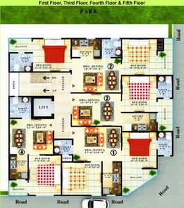 Project Image of 595.0 - 1400.0 Sq.ft 1 BHK Apartment for buy in APS Homes