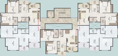 Project Image of 446.0 - 619.0 Sq.ft 1 BHK Apartment for buy in Rajashree Oyster Phase II