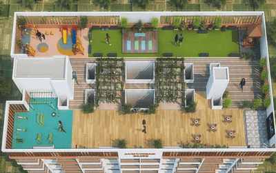 Project Image of 635.72 - 693.41 Sq.ft 2 BHK Apartment for buy in ABS Audumbar Bliss