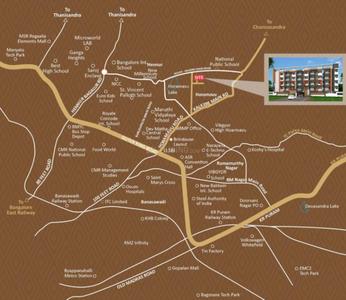 Project Image of 1050.0 - 1230.0 Sq.ft 2 BHK Apartment for buy in SDR Sri Gayatri Prime
