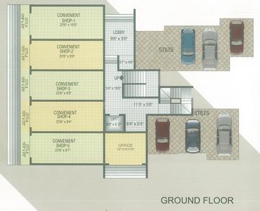 Project Image of 426.0 - 672.0 Sq.ft 1 BHK Apartment for buy in Heramb Atrinandan Heights