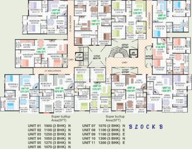 Project Image of 900.0 - 1375.0 Sq.ft 2 BHK Apartment for buy in Siri Sbm Residency