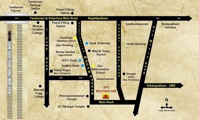 Project Image of 728.0 - 1500.0 Sq.ft 2 BHK Apartment for buy in SPS Brownstar
