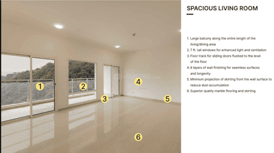 Project Image of 2048.0 - 3546.0 Sq.ft 3 BHK Apartment for buy in Sobha Nesara Block 3