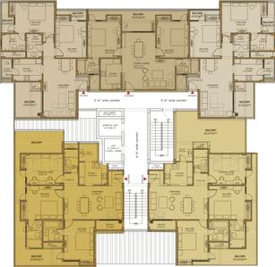 Project Image of 1233.0 - 3673.0 Sq.ft 2 BHK Apartment for buy in Mahima Elite