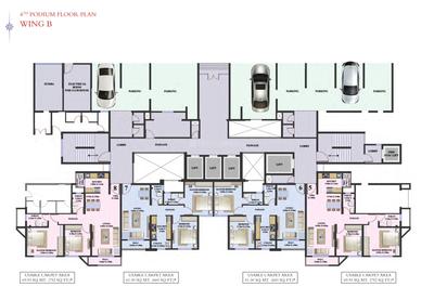 Project Image of 493.0 - 923.0 Sq.ft 2 BHK Apartment for buy in Dosti Tulip Dosti West County