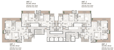 Project Image of 2650.0 - 2950.0 Sq.ft 3.5 BHK Apartment for buy in Bhumika The Icon