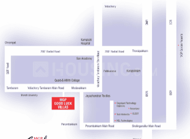 Project Image of 1008.0 - 1232.0 Sq.ft Residential Plot Plot for buy in MGP Good Luck Plots
