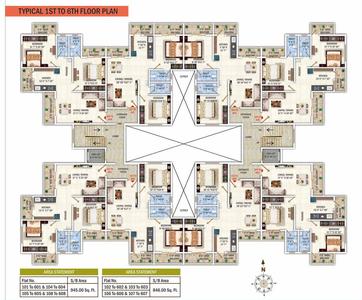 Project Image of 850.0 - 950.0 Sq.ft 2 BHK Apartment for buy in Yamuna Apartments