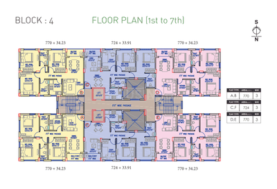 Project Image of 872.0 - 1260.0 Sq.ft 2 BHK Apartment for buy in Sonika Sabuj Swapno