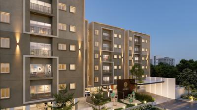 Project Image of 1103.0 - 1149.0 Sq.ft 2 BHK Apartment for buy in Vrindhavana Adhira