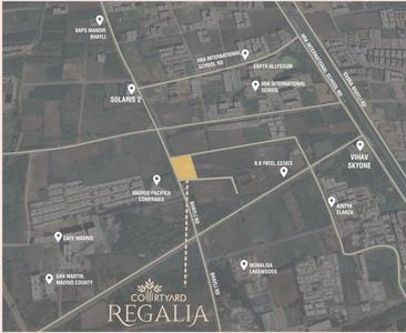 Project Image of 1077.0 - 1081.0 Sq.ft 3 BHK Apartment for buy in Courtyard Regalia