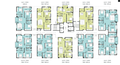 Project Image of 1208.0 - 2650.0 Sq.ft 2 BHK Apartment for buy in Indis PBEL City