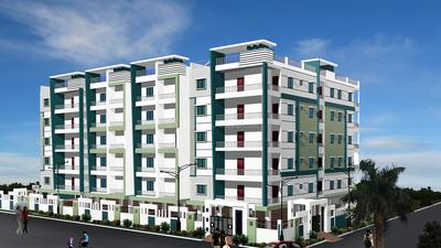 Usha MR Residency Elevation 1