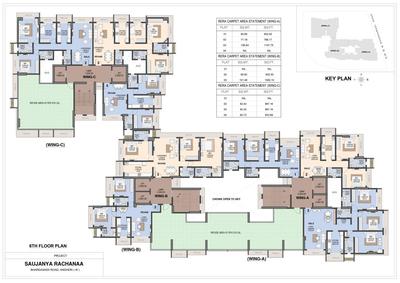 Project Image of 651.21 - 1147.76 Sq.ft 2 BHK Apartment for buy in Saujanya Rachanaa