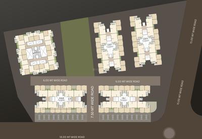 Project Image of 379.64 - 540.46 Sq.ft 1 BHK Apartment for buy in Jaydev Om Aashtha