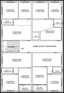 Project Image of 819.03 - 846.04 Sq.ft 2 BHK Apartment for buy in M S Anand Kutheer
