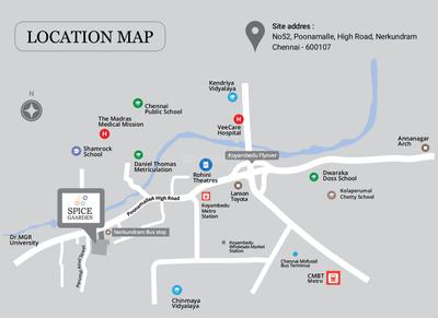 Project Image of 1050.0 - 1335.0 Sq.ft 2 BHK Apartment for buy in Ramani Spice Gaarden