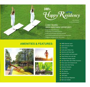 Project Image of 1649.7 - 4383.0 Sq.ft Residential Plot Plot for buy in DRR s Happy Residency