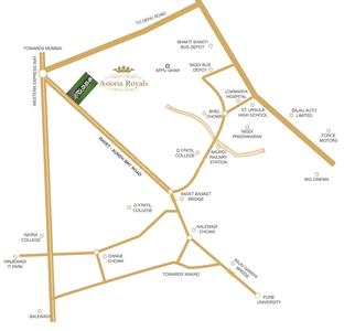 Project Image of 768.0 - 861.0 Sq.ft 2 BHK Apartment for buy in Om Sai Venkata Astoria Royals Wing C And D