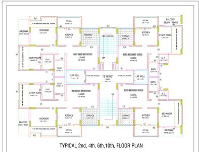 Project Image of 311.0 - 509.0 Sq.ft 1 BHK Apartment for buy in Radheshyam Regent Hills