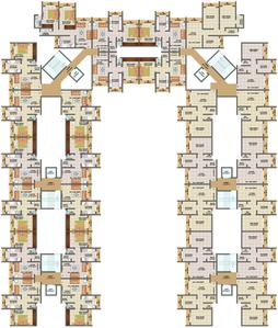 Project Image of 318.0 - 481.0 Sq.ft 1 BHK Apartment for buy in Heritage Shree Balaji Paradise