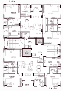 Project Image of 1436.0 - 1616.0 Sq.ft 3.5 BHK Apartment for buy in Ramaniyam Regal