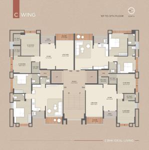 Project Image of 1361.0 - 2173.0 Sq.ft 2 BHK Apartment for buy in Prayosha Classic
