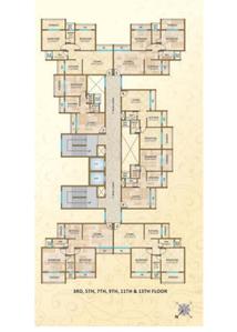 Project Image of 707.0 - 1006.0 Sq.ft 1 BHK Apartment for buy in Space India Blue Crest