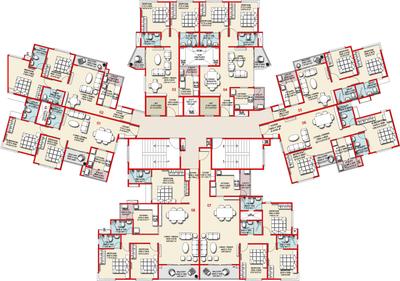 Project Image of 600.0 - 1131.0 Sq.ft 1 BHK Apartment for buy in Prime Arete Homes