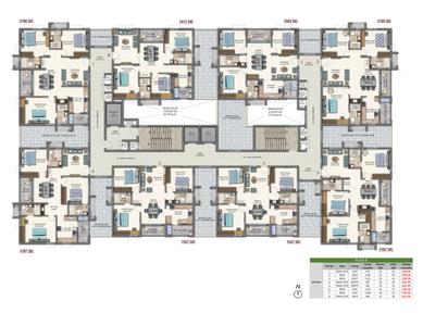 Project Image of 1403.0 - 1880.0 Sq.ft 2.5 BHK Apartment for buy in Aparna Cyberon