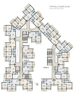 Project Image of 650.0 - 950.0 Sq.ft 1 BHK Apartment for buy in Today Shyam Aarohi Complex