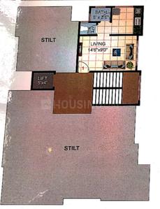Project Image of 226.8 - 357.9 Sq.ft 1 RK Apartment for buy in Shree Atharv