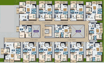 Project Image of 750.0 - 1475.0 Sq.ft 1 BHK Apartment for buy in SR Sky Blue