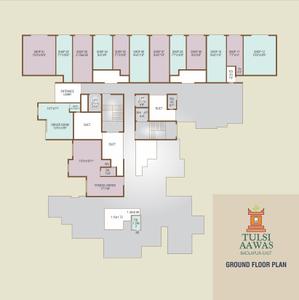 Project Image of 385.0 - 594.0 Sq.ft 1 BHK Apartment for buy in Raj Tulsi Aawas