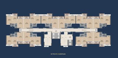 Project Image of 417.0 - 847.0 Sq.ft 1 BHK Apartment for buy in Konnark Stellar