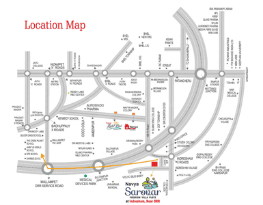 Project Image of 1962.0 - 26348.0 Sq.ft Residential Plot Plot for buy in Navya Sarovar II