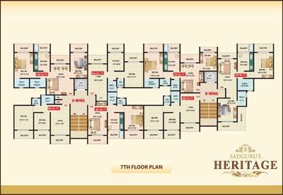 Project Image of 660.0 - 1000.0 Sq.ft 1 BHK Apartment for buy in Sadguru Heritage