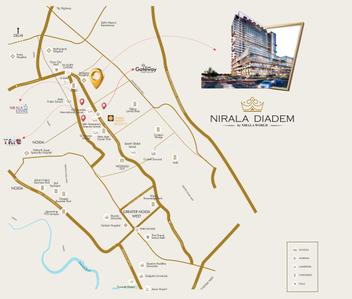 Project Image of 565.0 - 810.0 Sq.ft Studio Studio Apartment for buy in Nirala Diadem