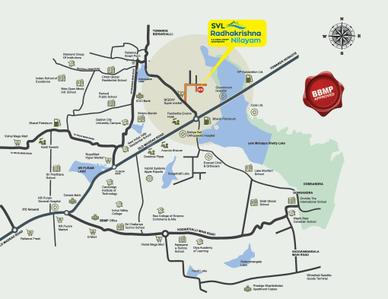 Project Image of 1075.0 - 1450.0 Sq.ft 2 BHK Apartment for buy in SVL Radhakrishna Nilayam
