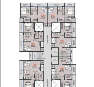 Project Image of 735.0 - 1260.0 Sq.ft 1 BHK Apartment for buy in Kamdhenu Aura