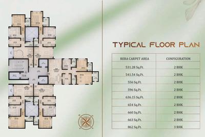 Project Image of 596.0 - 865.0 Sq.ft 2 BHK Apartment for buy in The Obsidian