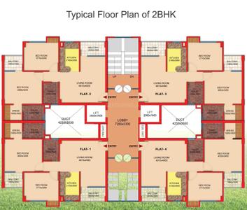 Project Image of 789.0 - 1209.0 Sq.ft 2 BHK Apartment for buy in Omega Urban Greens