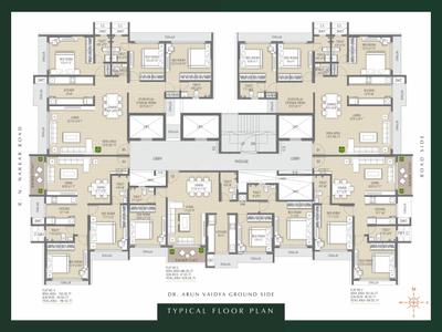 Project Image of 795.99 - 1216.0 Sq.ft 2 BHK Apartment for buy in Tiara By Swastik Empire