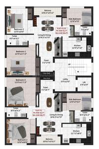 Project Image of 0.0 - 1144.0 Sq.ft 2.5 BHK Apartment for buy in JKB Grace