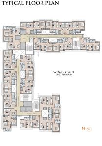 Project Image of 431.0 - 631.0 Sq.ft 1 BHK Apartment for buy in Ornate Rise