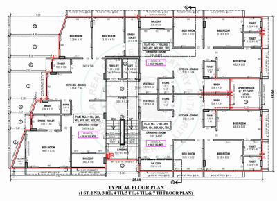 Project Image of 907.07 - 1105.13 Sq.ft 3 BHK Apartment for buy in Sapphire Sahkar Vikas Flat