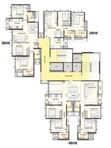 Project Image of 754.0 - 1610.0 Sq.ft 2 BHK Apartment for buy in Ashwin Sheth Vasant Lawns