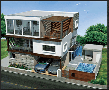 Project Image of 0.0 - 1453.0 Sq.ft 3 BHK Villa for buy in MBR Artha Reviera
